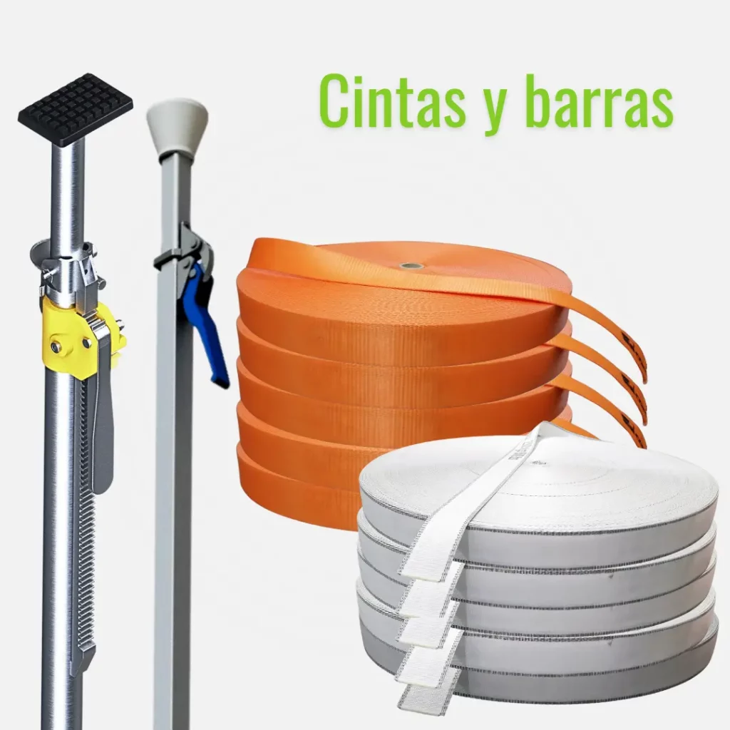 Cintas y barras